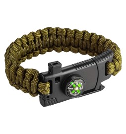 BRACCIALE DA ESCURSIONE 5 IN 1 colore verde