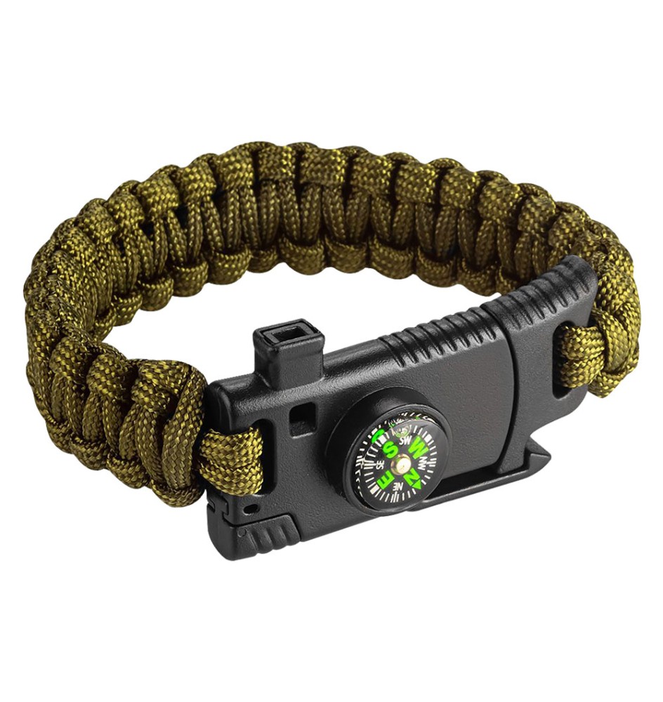 BRACCIALE DA ESCURSIONE 5 IN 1 colore verde