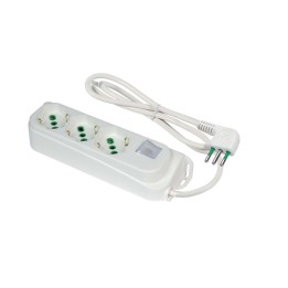 FME 47.4604 MULTIPRESA 3P BIP/SC+INT SICUR 10A