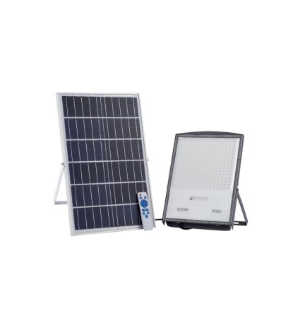 PROIETTORE LED 300 W C/PANNELLO SOLARE