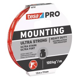 NASTRO BIADESIVO IN SCHIUMA 'ULTRA STRONG 66792' mm 19 x mt. 1,5