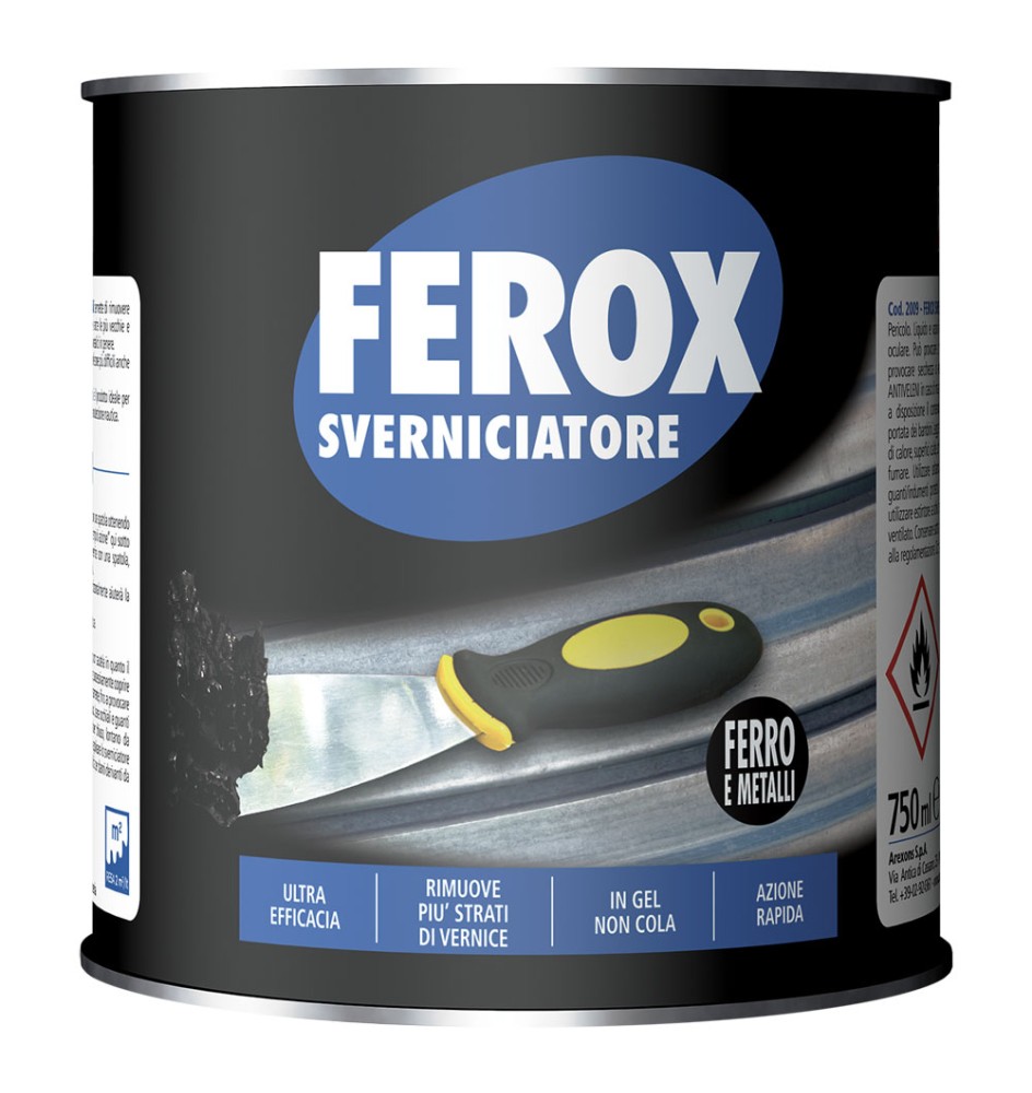 FEROX SVERNICIATORE FERRO E METALLI ml 750