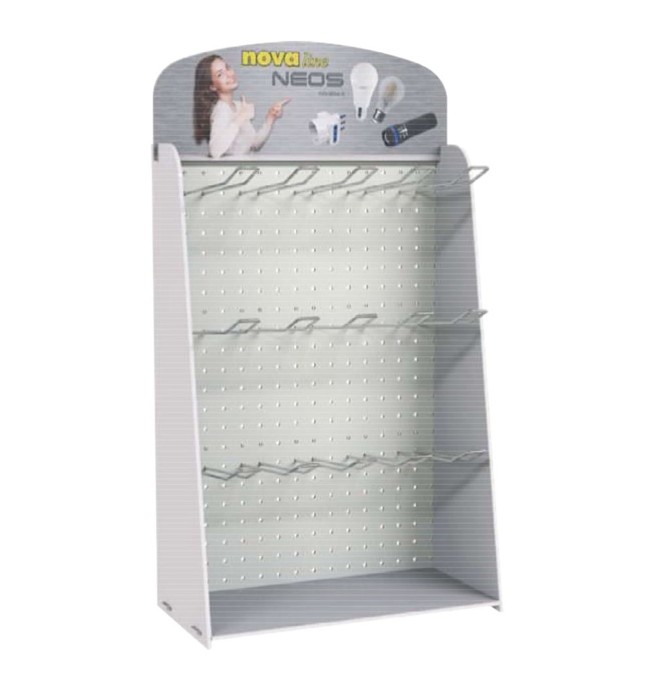ESPOSITORE DA BANCO LAMPADINE fornito vuoto