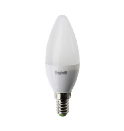 BEGHELLI LED OLIVA E14 7W 58070 FRED 6500K SUPER