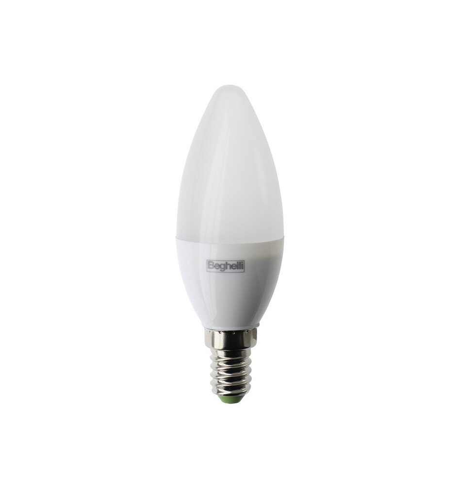 BEGHELLI LED OLIVA E14 5W 56825 CAL 3000K PLAST