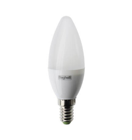 BEGHELLI LED OLIVA E14 5W 56825 CAL 3000K PLAST