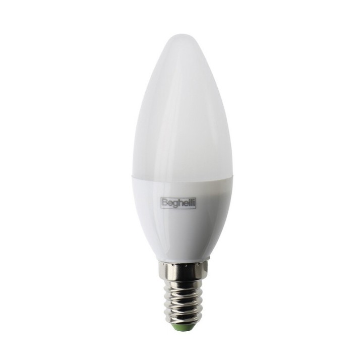 BEGHELLI LED OLIVA E14 5W 56825 CAL 3000K PLAST