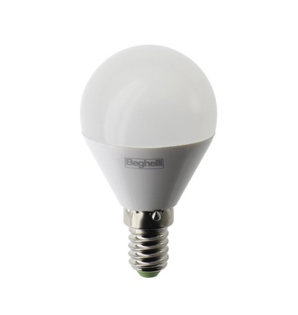 BEGHELLI LED SFERA E14 5W 56824 CAL 3000K PLAST