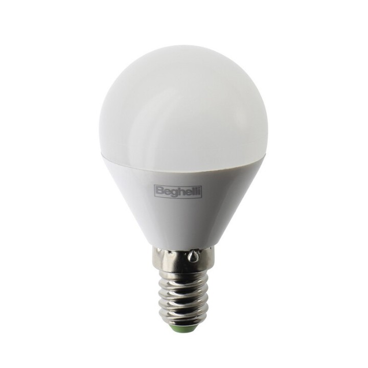 BEGHELLI LED SFERA E14 5W 56824 CAL 3000K PLAST