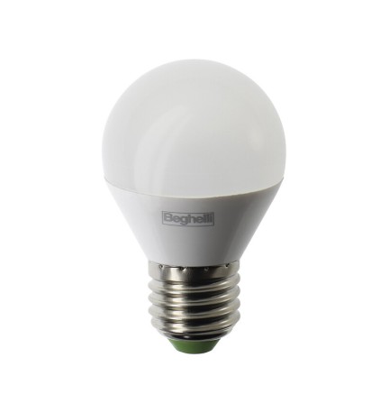 BEGHELLI LED SFERA E27 5W 56826 CAL 3000K PLAST