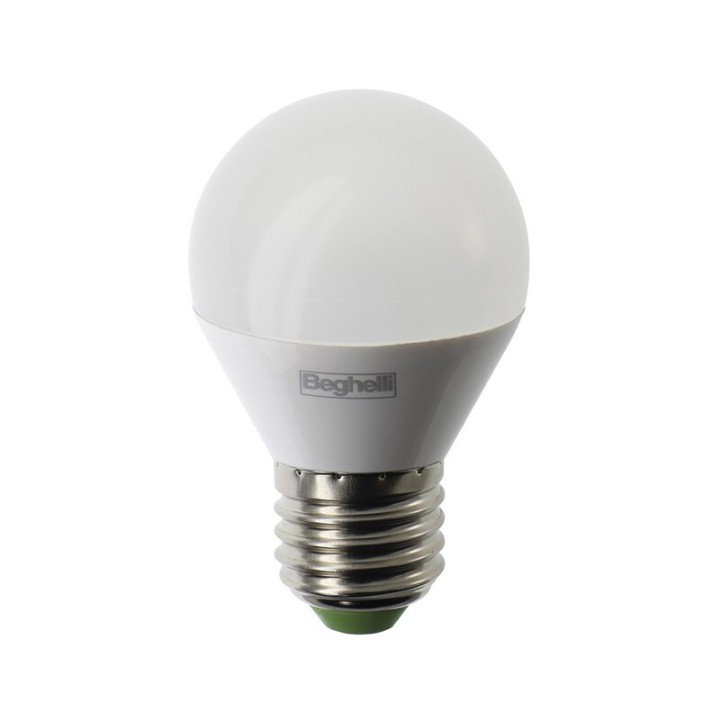 BEGHELLI LED SFERA E27 5W 56826 CAL 3000K PLAST