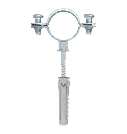 COLLARINO CON VITE E TASSELLO 'CFC' Ø 20 mm - tassello 6 x 30 mm