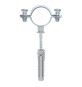 COLLARINO CON VITE E TASSELLO 'CFC' Ø 22 mm - tassello 6 x 30 mm