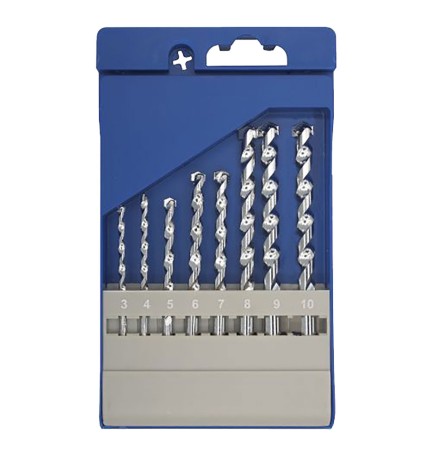 SERIE PUNTE PER MURO 'SUPER' set 8 pz