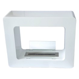 BIOCAMINO DA PAVIMENTO 'TIKAL' kw 3 - colore bianco