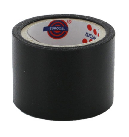 NASTRO TELATO ADESIVO 38 MM X 2,7 M NERO