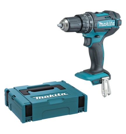 TRAPANO AVVITATORE A BATTERIA CON PERCUSSIONE 'DHP485ZJ' 18V - corpo macchina