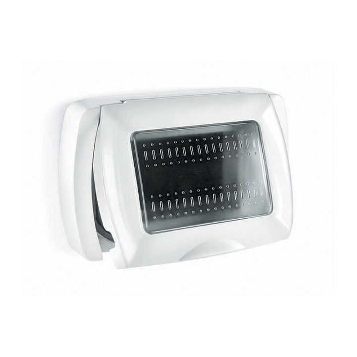 PLACCA EASY P/ESTERNO IP55 BIANCO 3P