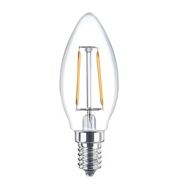 LAMPADA LED A FILAMENTO 'OLIVA' CALDA 2700K 4W35W E14 - 470 lm