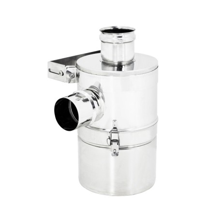 ABBATTITORE FUMI AD ACQUA INOX AISI 304 D 8 CM