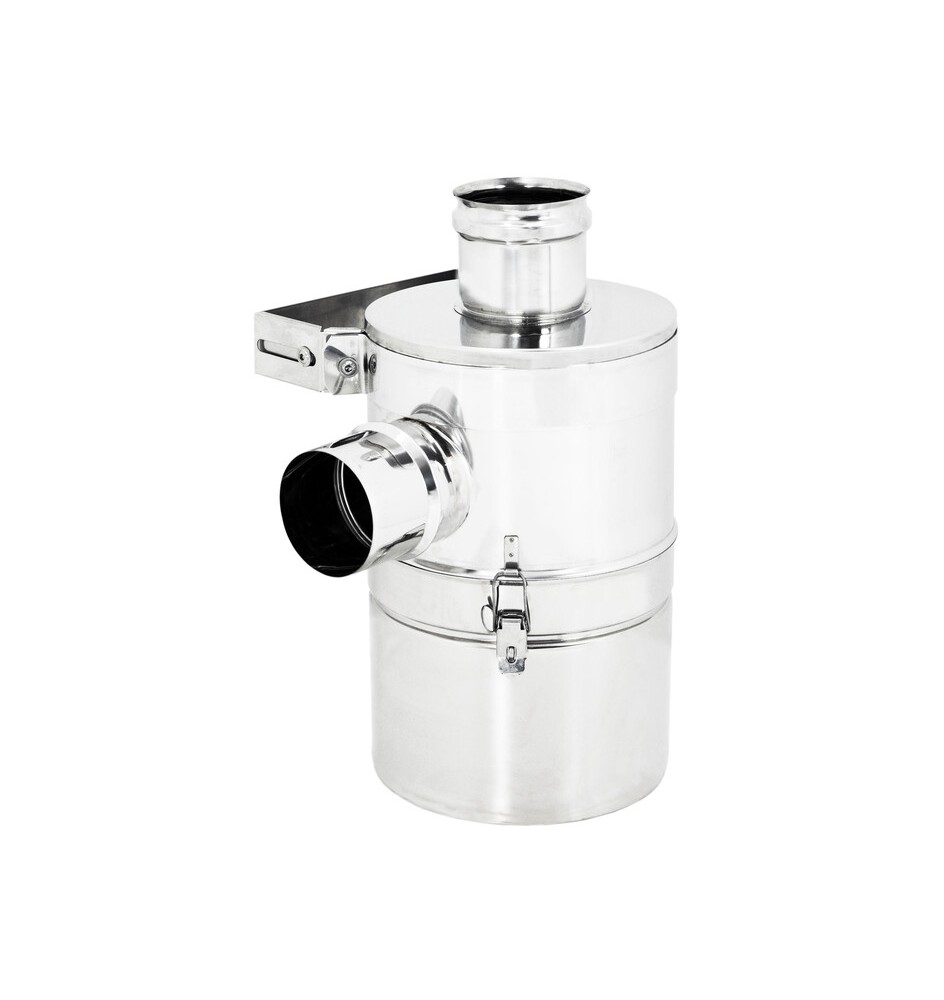 ABBATTITORE FUMI AD ACQUA INOX AISI 304 D 10 CM