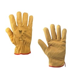GUANTI INVERNALI IN FIORE BOVINA 218 TG. 10