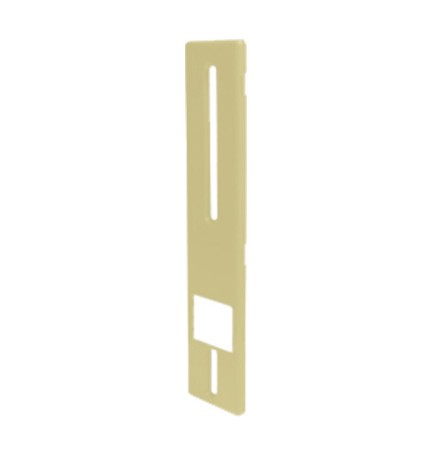 PLACCA P/AVVOLGITORE UNIVERSALE IN ABS ORO