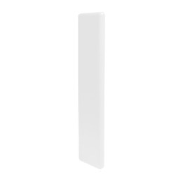 PLACCA CIECA P/AVVOLGITORI UNIV. IN ABS BIANCO