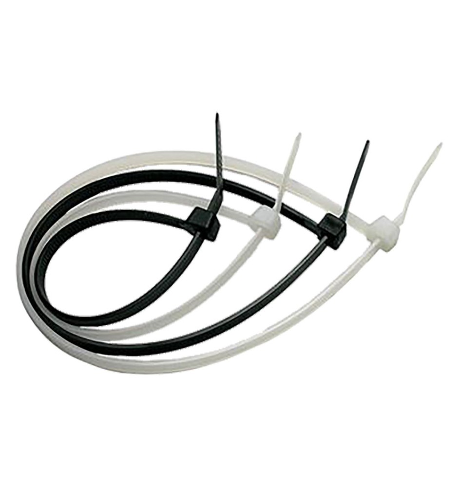 FASCETTA A STRAPPO PER CABLAGGIO mm 4,8 x 200 - nera (100 pezzi)