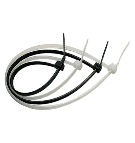 FASCETTA A STRAPPO PER CABLAGGIO mm 4,8 x 250 - verde (100 pezzi)