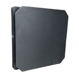 ASPIRATORE ELETTRICO LUX301 A MURO D 80 MM NERO