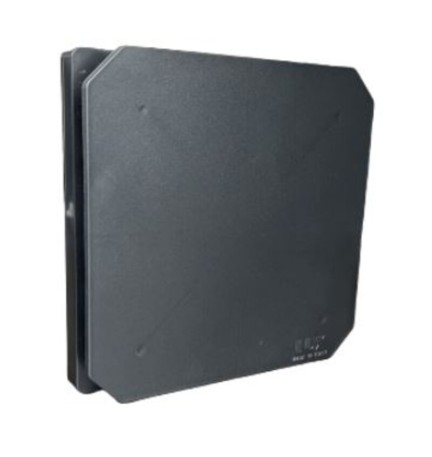 ASPIRATORE ELETTRICO LUX323 A MURO D 90 MM NERO
