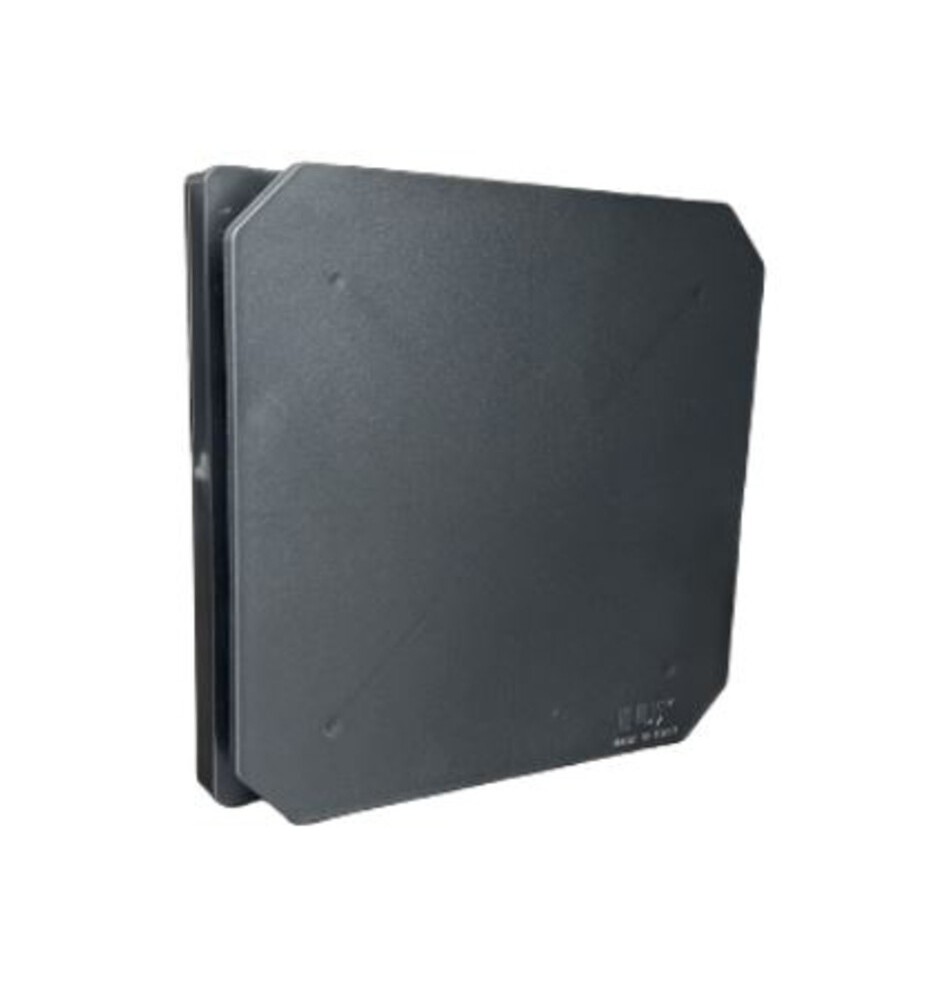 ASPIRATORE ELETTRICO LUX308 A MURO D 120 MM NERO