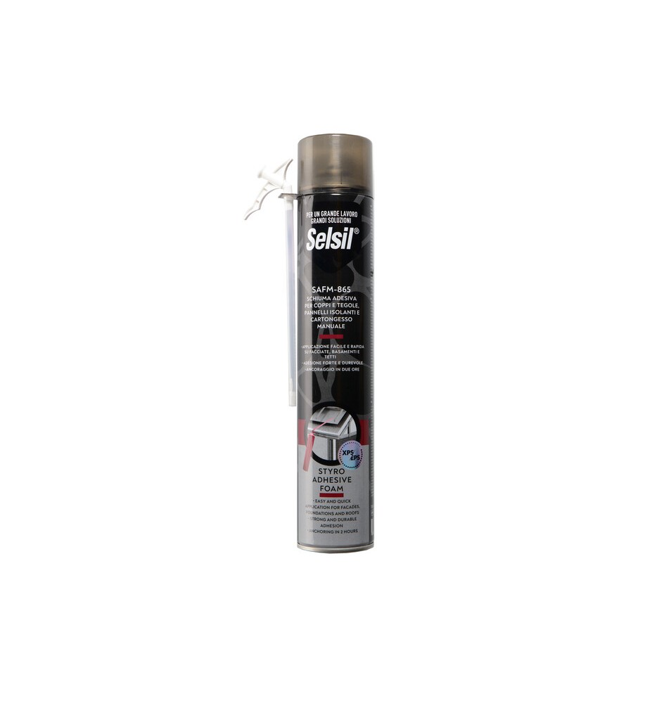 SELSIL SCHIUMA POLIURET COPPI E TEGOLE MAN 750 ML