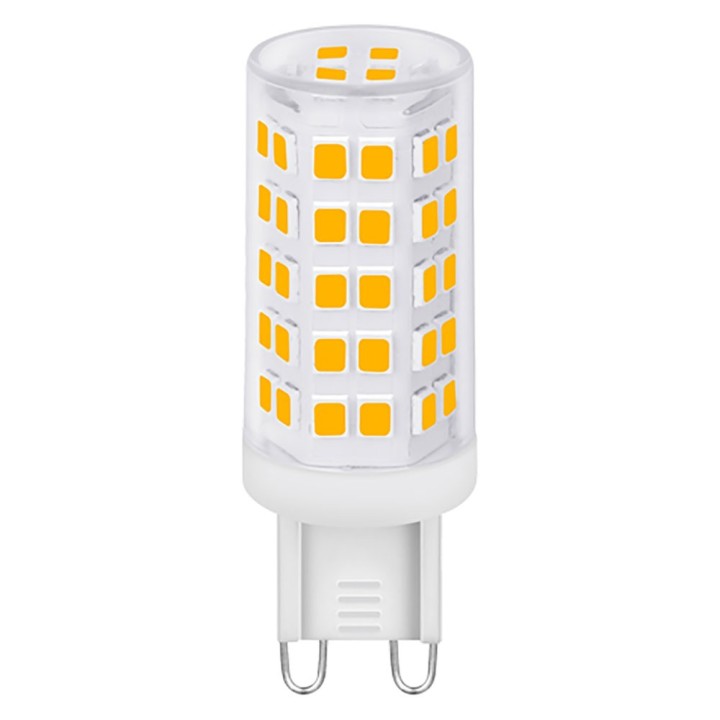 LAMPADA A LED IN CERAMICA 'G9' L.NATUR. 4000K 4,5 W 500 lumen (40W)