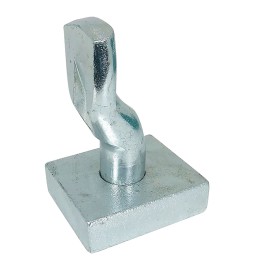 PERNO E PIASTRA PER CARDINE mm 20 (110/20 + 115/20,5) - portata 300 kg