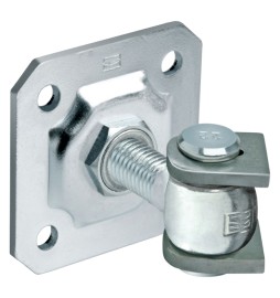 CARDINE CON ALI E PIASTRA ART.163 M 22 - portata 220 kg