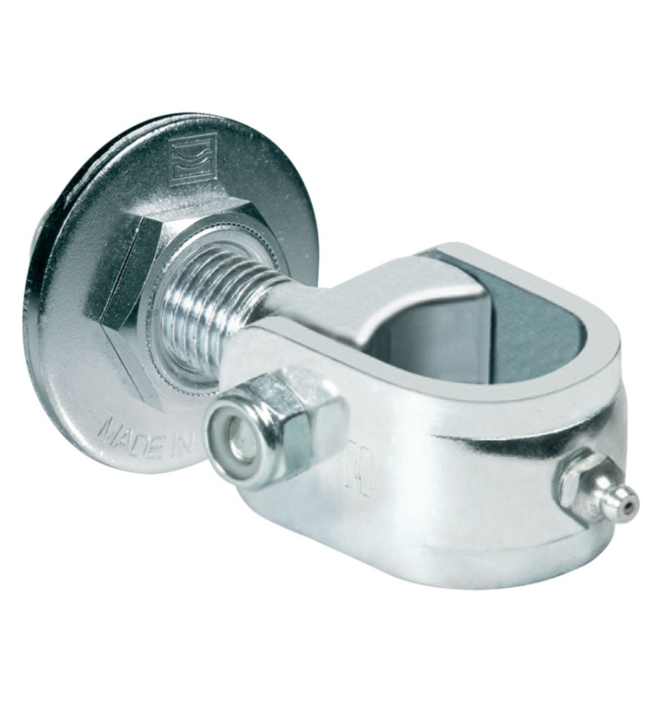 CARDINE REGOLABILE A FASCETTA ART.182 M 18 - Ø 30 portata 100 kg