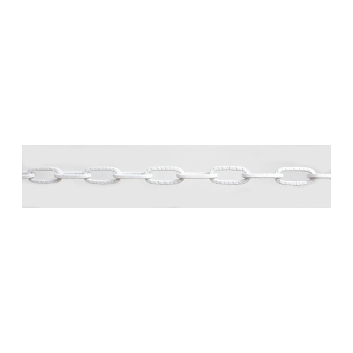 CATENA FILO QUADRO RULLATO 2MMX2,5M BIANCO