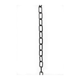 CATENA FILO OVALE 2MMX2,5M NERO