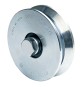 RUOTA PER CANCELLI GOLA A 'Y' ART. 307Y Ø 137 - portata 550 kg