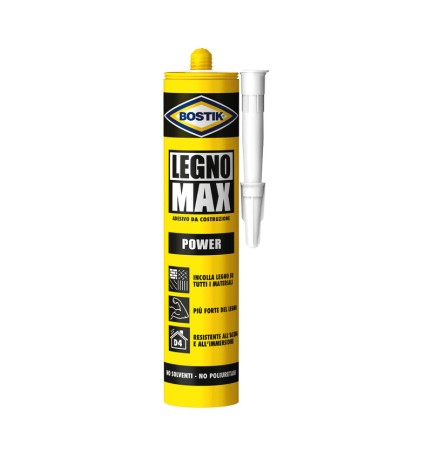 BOSTIK LEGNO MAX POWER DA 380 G CARTUCCIA