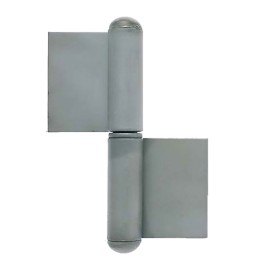 CERNIERA IN ACCIAIO ART.1222 destra - mm 62 x 56 - ali 30 mm