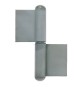 CERNIERA IN ACCIAIO ART.1222 destra - mm 82 x 72 - ali 40 mm