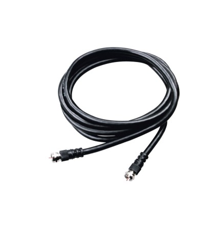 PROLUNGA ANTENNA TV 2 M SATELLITARE SPINE TIPO F NERO