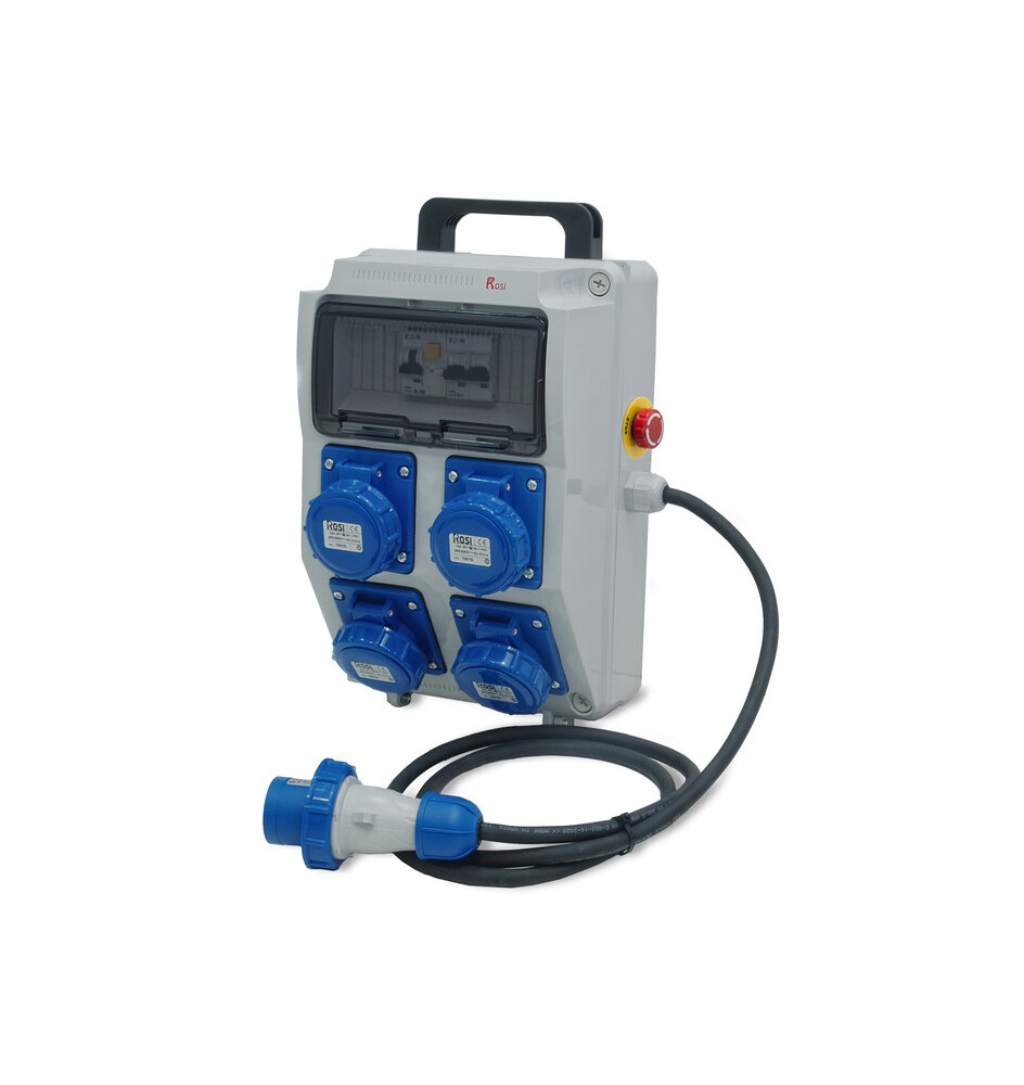 ROSI 2240E-PF QUADRO ELETTRICO 4P CE 220V PULS EMER