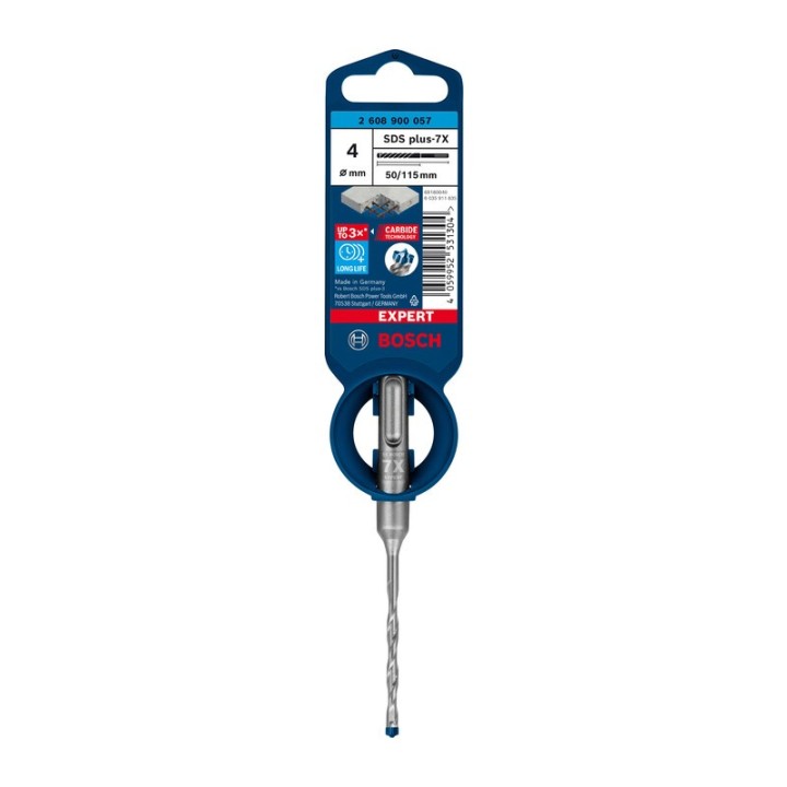 BOSCH-A PUNTA SDS PLUS-7X EXPERT 4X50/115 MM