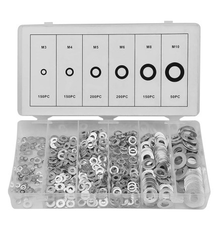 ASSORTIMENTO RONDELLE PIANE totale 900 pz