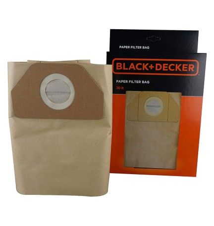 SACCHETTI RACCOGLIPOLVERE IN CARTA per bidone aspiratutto lt. 30