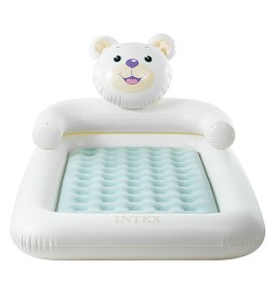 LETTINO GONFIABILE BIMBO AIRBED ' KIDZ TRAVEL' cm 114 x 178 x 71
